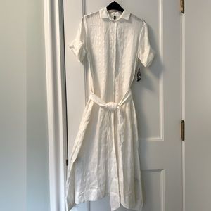 NWT Lisa Marie Fernandez linen maxi dress Size 2
